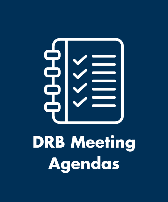 DRB Meeting Agendas 